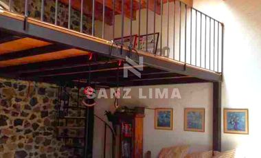 San Andres Totoltepec. Bella propiedad colonial en una planta, amplio jardin.