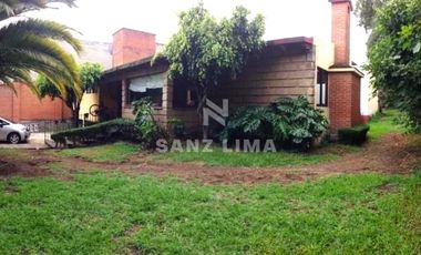 San Andres Totoltepec. Bella propiedad colonial en una planta, amplio jardin.