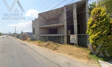 EDIFICIO COMERCIAL EN OBRA NEGRA EN VENTA , EN METEPEC RUMBO A ZACANGO