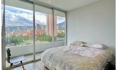 Renta amoblado apartamento en El Poblado cerca a la milla de oro