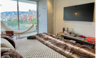 Renta amoblado apartamento en El Poblado cerca a la milla de oro