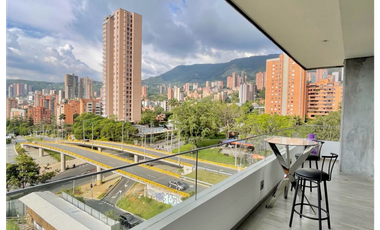 Renta amoblado apartamento en El Poblado cerca a la milla de oro