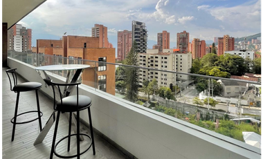 Renta amoblado apartamento en El Poblado cerca a la milla de oro