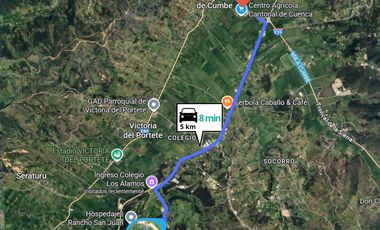 Terreno con vista a la montaña y entorno natural en Irquis – Victoria del Portete