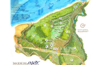 San José del Mar terrenos frente al mar