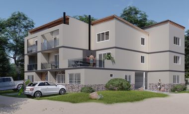 PH 2 ambientes con patio en  La Lucila del Mar con vista al mar