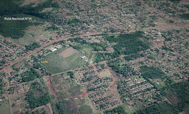 Venta Terreno 479,83m2, Aristóbulo del Valle, Misiones