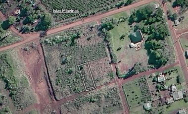 Venta Terreno 479,83m2, Aristóbulo del Valle, Misiones