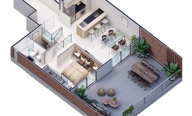 Departamento - Nueva Cordoba