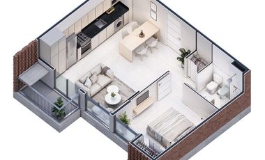 Departamento - Nueva Cordoba