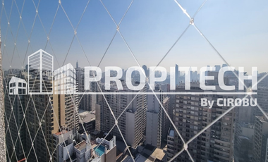 VENTA DEPARTAMENTO LOFT, 55 M2, PISO 29, Santa Rosa 325, Santiago.