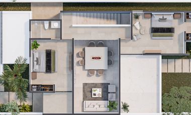 Residencia nueva dentro de privada