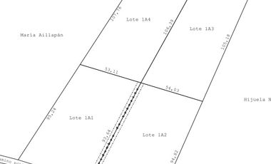 PANGUIPULLI VENTA DE LOTES SECTOR LOS TAYOS