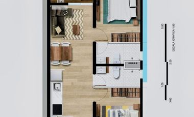 Departamento en VENTA listo para habitarse en la zona Centro de Monterrey 
(Paty Torres)