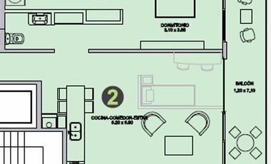 Departamento en venta - 1 Dormitorio 2 Baños - 70Mts2 - Florida