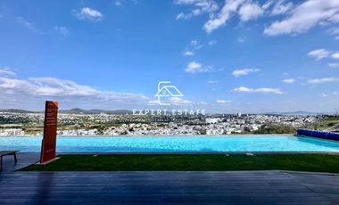 Departamento renta IKANI CUMBRES DEL LAGO -Con increíbles vistas y súper terraza