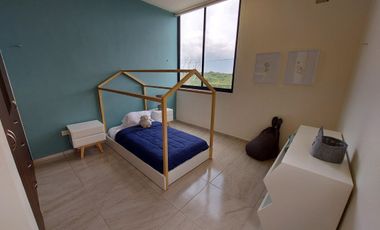 Venta Casa en Conkal en privada con recámara en PB, al norte de Merida