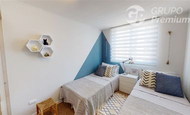 Departamento en Venta en Condominio dentro del Parque Bicentenario en la comuna de Cerrillos.