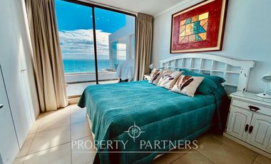 Espectacular departamento vista al mar - arriendo por día