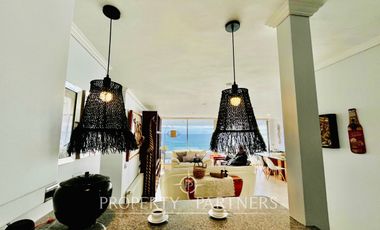 Espectacular departamento vista al mar - arriendo por día