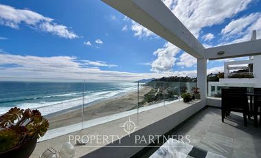 Espectacular departamento vista al mar - arriendo por día
