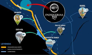 VENTA Terrenos industriales desde 300 m² en Huaral – Inversión estratégica cerca del Megapuerto de Chancay