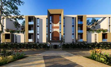 Departamento en venta en Dzitya en privada con amenidades