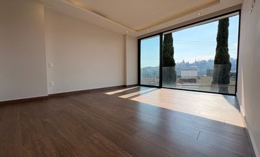 Departamento a estrenar con vista panorámica y 3 recámaras Teca