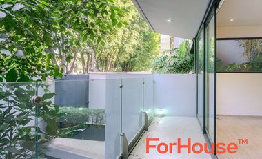 Departamento con terrazas privadas en renta en Polanco