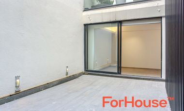 Departamento con terrazas privadas en renta en Polanco