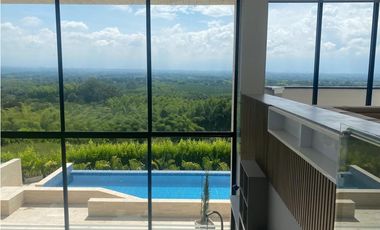 VENTA DE EXCLUSIVA CASA CAMPESTRE VIA A PUEBLO TAPAO QUINDO