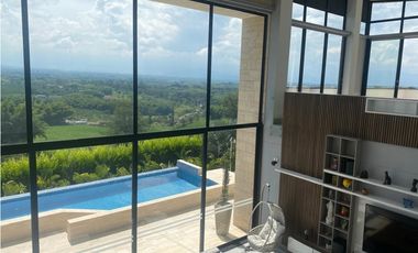 VENTA DE EXCLUSIVA CASA CAMPESTRE VIA A PUEBLO TAPAO QUINDO