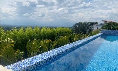 VENTA DE EXCLUSIVA CASA CAMPESTRE VIA A PUEBLO TAPAO QUINDO