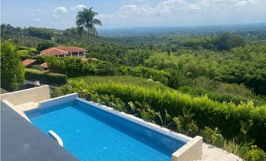VENTA DE EXCLUSIVA CASA CAMPESTRE VIA A PUEBLO TAPAO QUINDO