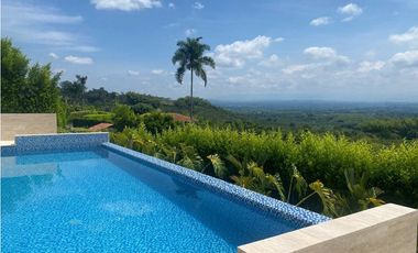 VENTA DE EXCLUSIVA CASA CAMPESTRE VIA A PUEBLO TAPAO QUINDO