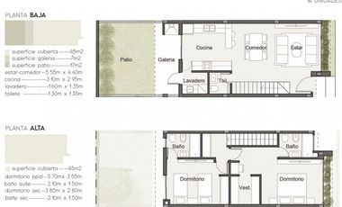 Duplex en Condominio en VENTA, Ituzaingó Norte