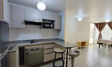 Departamento en arriendo temporal c/ estacionamiento en Playa Brava