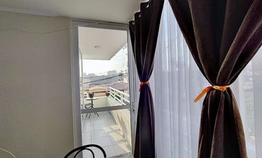 Departamento en arriendo temporal c/ estacionamiento en Playa Brava