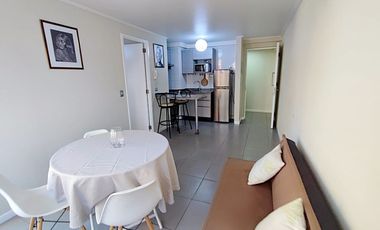 Departamento en arriendo temporal c/ estacionamiento en Playa Brava