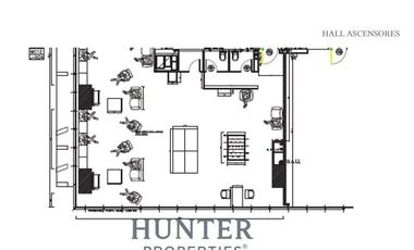 Oficina en Arriendo en Amunategui / Huerfanos