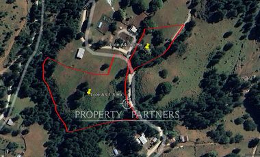 Su refugio en Liquiñe en plena cordillera