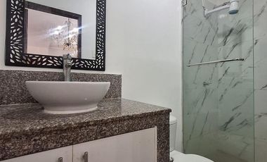 Departamento semiamoblado en PB con area social en Entrerios, Samborondón