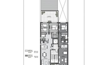VENTA DEPTO 1 DORMIT C/BALCÓN FRENTE. MENDOZA 2800