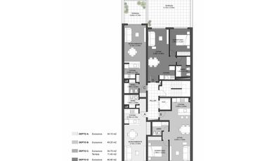VENTA DEPARTAMENTO 1 DORMITORIO CON PATIO CONTRAFRENTE ZEBALLOS 2200