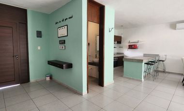 Renta casa amueblada con paneles solares piscina conkal