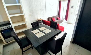 Departamento en renta semiamueblado en Toluquilla