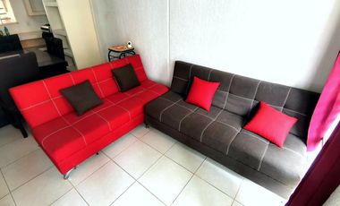 Departamento en renta semiamueblado en Toluquilla