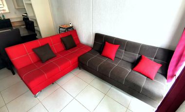 Departamento en renta semiamueblado en Toluquilla