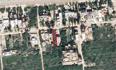 Terreno de 400 m2 en segunda fila de la playa de San Benito