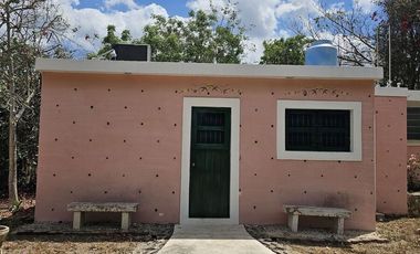 QUINTA EN VENTA CON 5.6 HECTAREAS Y CENOTE EN TEKAT YUCATAN